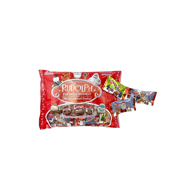 Rudolph The Red-Nosed Reindeer Double Crisp Chocolates  10 oz. Bag