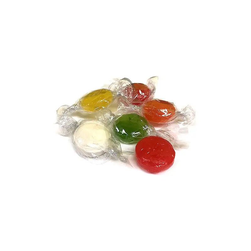 Tropical Assortment Hard Candy Discs - 5 LB Bulk Bag