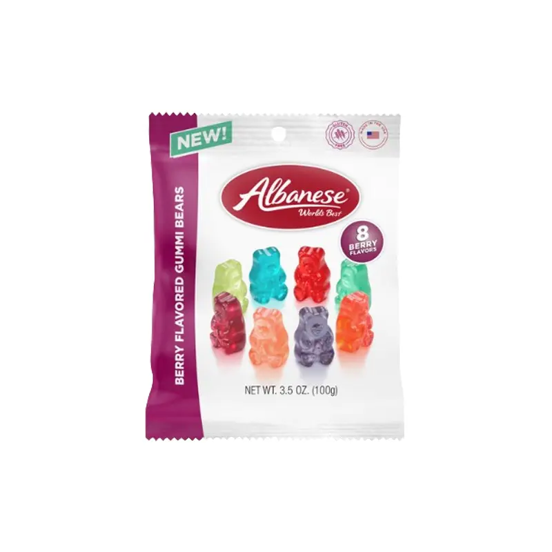 Albanese Berry Flavored Gummi Bears 3.5 oz. Bag