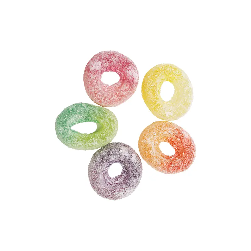 Albanese Sour Mini Pucker Rings 4.5 lb. Bulk bag