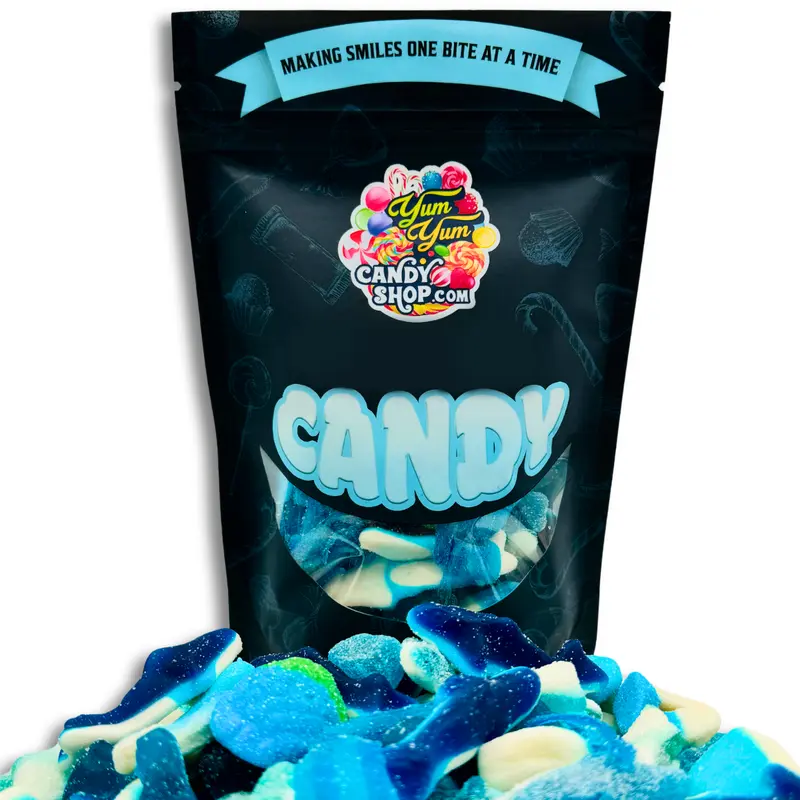 Blue Ultimate Gummy Candy Variety Mix  Pick & Mix Gummies Blend | Yum Yum Candy Shop