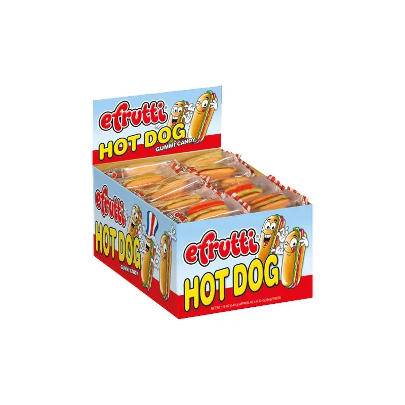 efrutti Gummi Mini Hot Dog