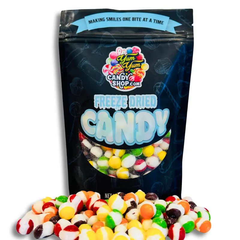 Freeze Dried Rainbow Krunchies - Snack Candy | Yum Yum Candy Shop