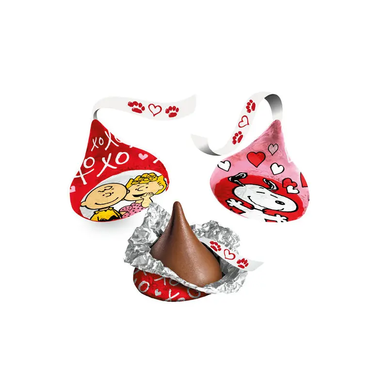 Milk Chocolate Snoopy & Friends Hershey's Kisses 2 lb. Bag