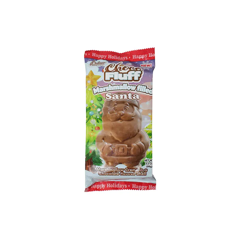 Palmer Choco Fluff Santa Figure 3.5 oz.