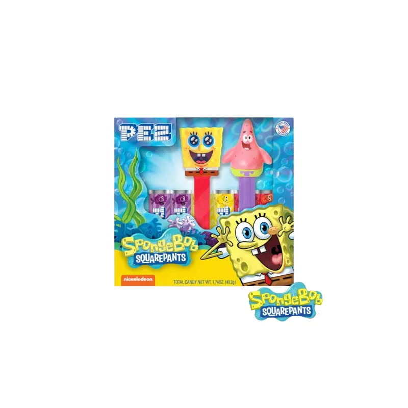 PEZ - Spongebob Squarepants Twin Pack 1.74 oz.