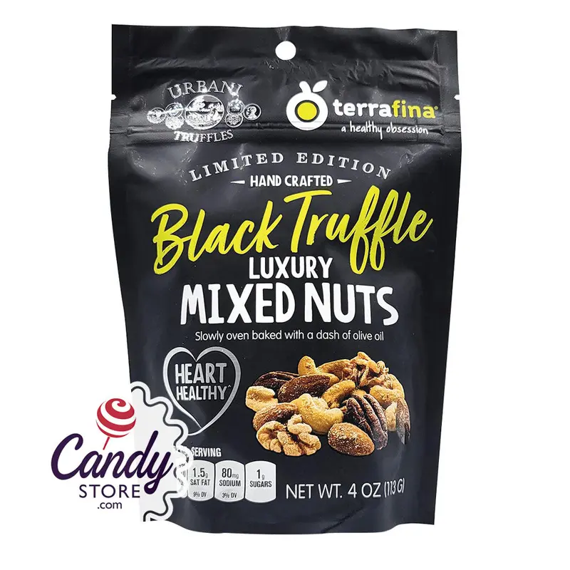 Urbani Black Truffle Mixed Nuts 4oz Peg Bags - 8ct