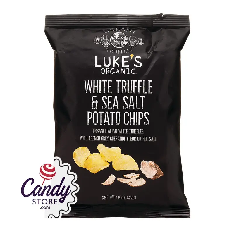 Urbani White Truffle & Sea Salt Potato Chips 1.5oz Bags - 24ct