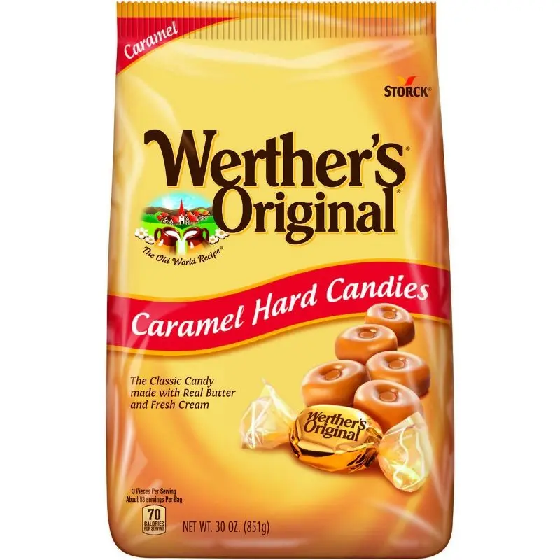 Werther's Original Caramel Hard Candies 30 oz. Bag