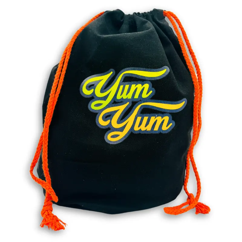 Yum Yum Candy Shop Drawstring Gift Bag  Perfect for Birthdays, Graduation & Holidays