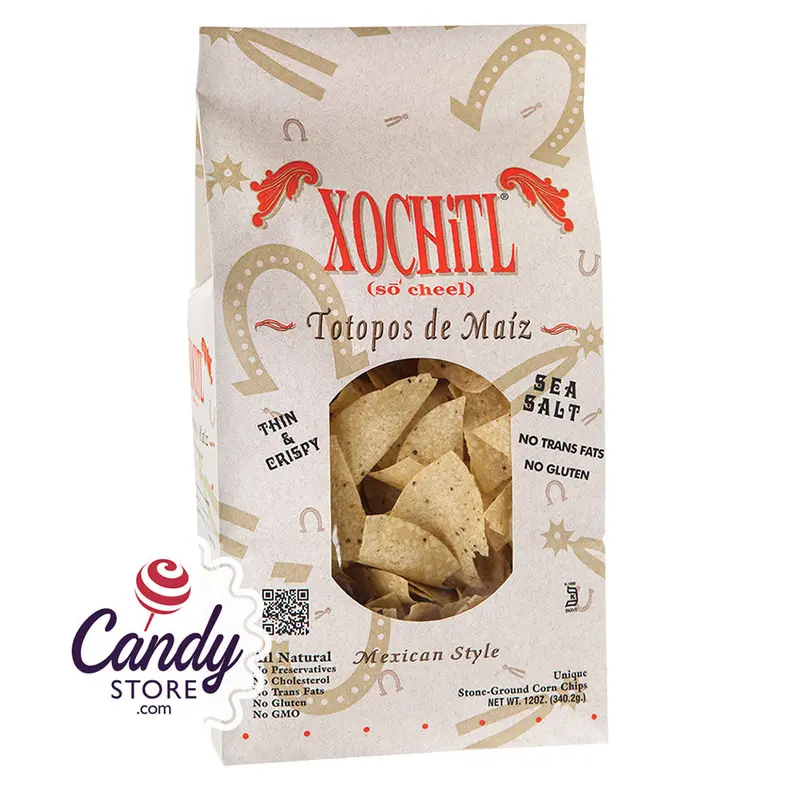 Xochitl Sea Salt Tortilla Chips 12oz Bags - 10ct