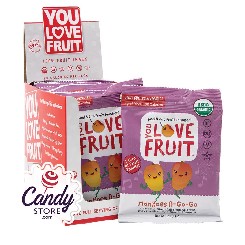 You Love Fruit Mango 1oz Bags - 12ct
