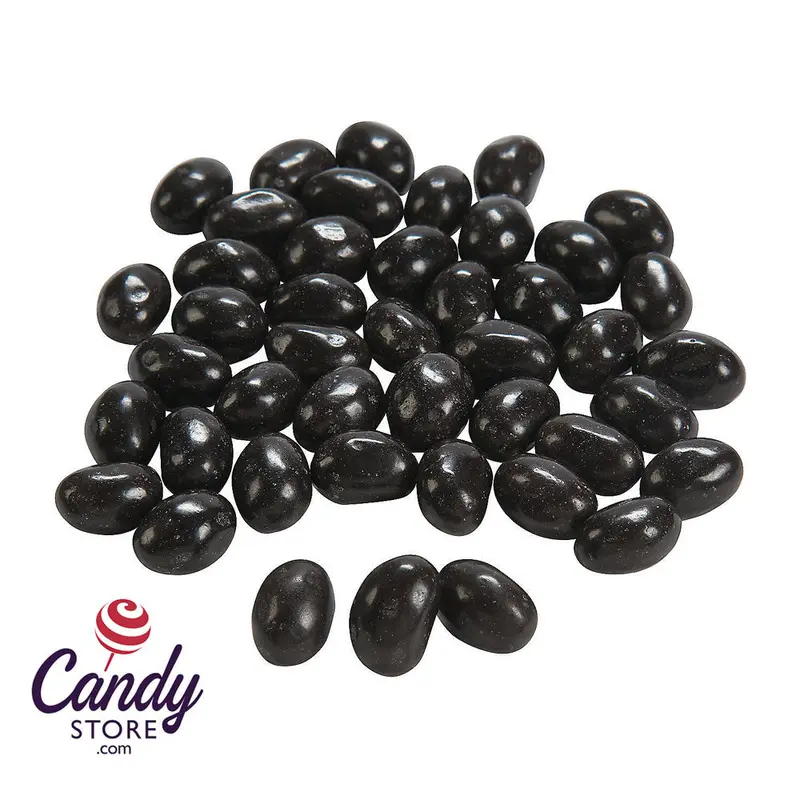 Black Cherry Jelly Beans - 2lb Bulk