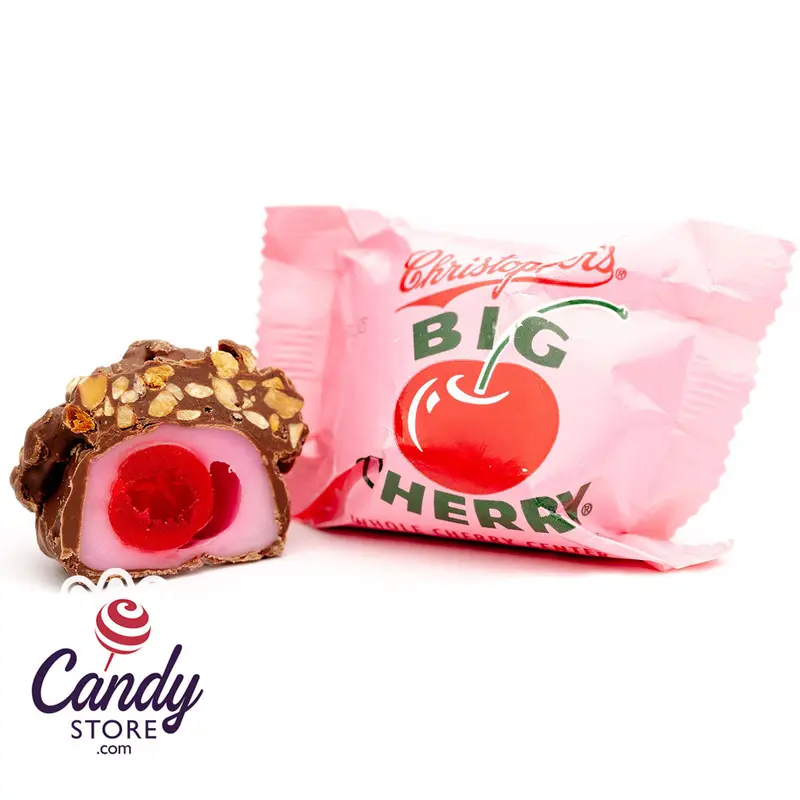 Big Cherry Candy Bars - 24ct