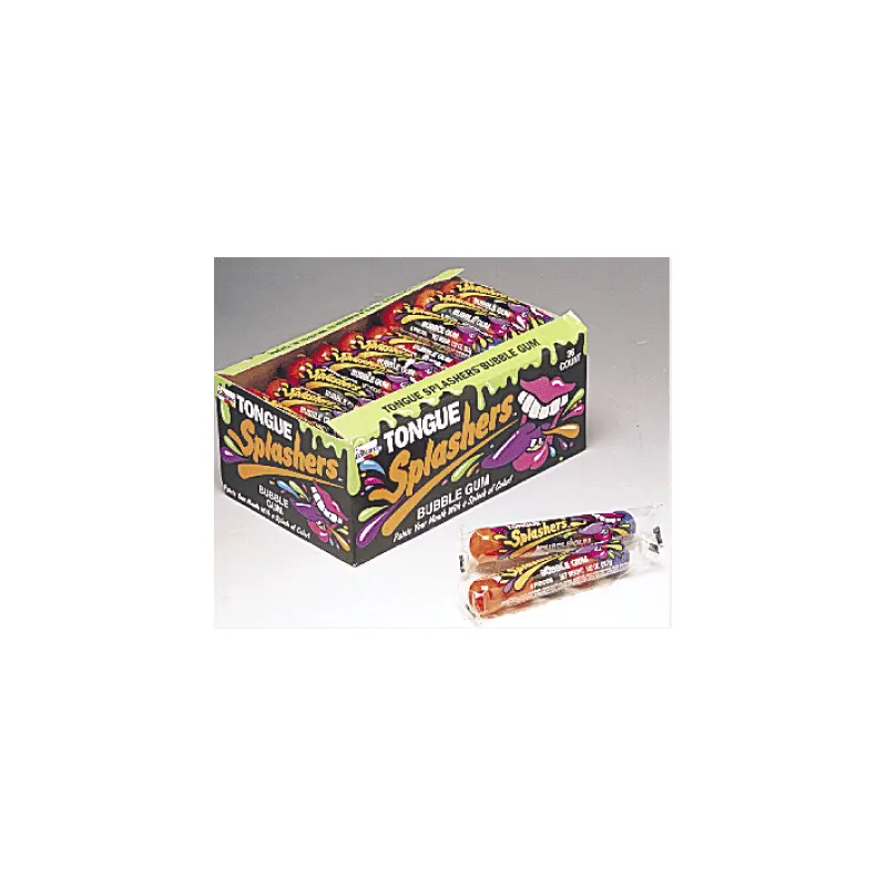 Tongue Splashers Bubble Gum 5pc - 36ct