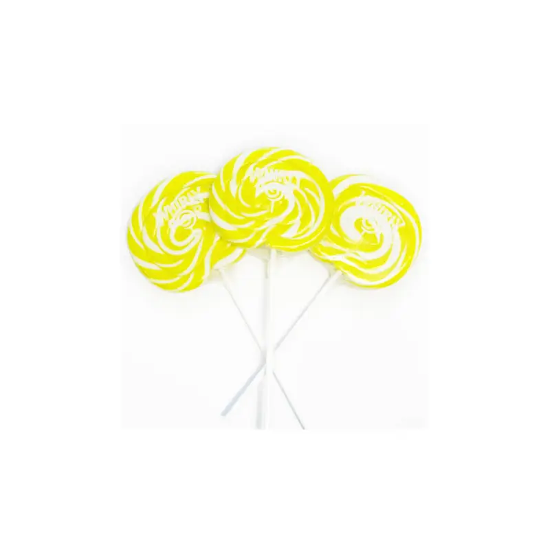 Yellow Whirly Pops - 60ct