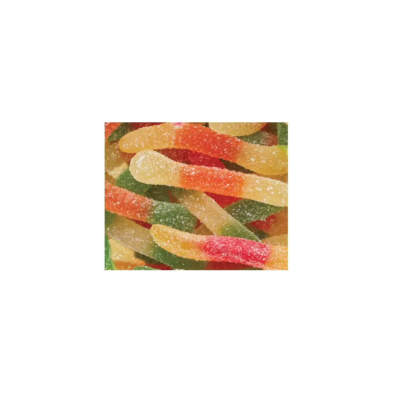 Yummy Sour Gummy Worms - 5lb