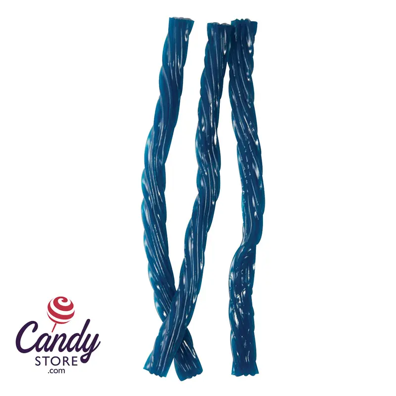 Blue Raspberry Licorice Twists Kenny's - 12lb