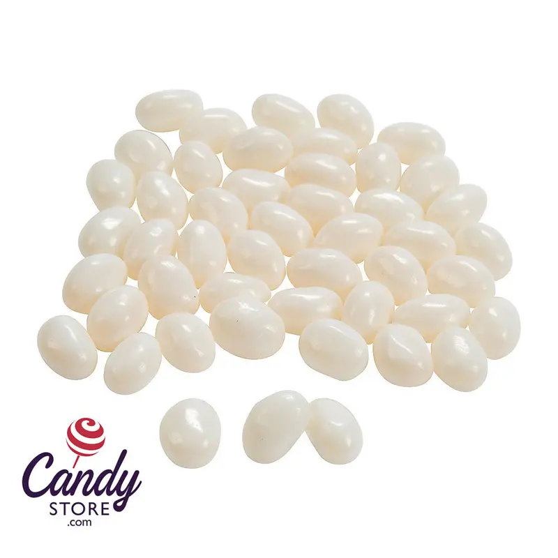 White Jelly Beans Pineapple - 2lb Bulk
