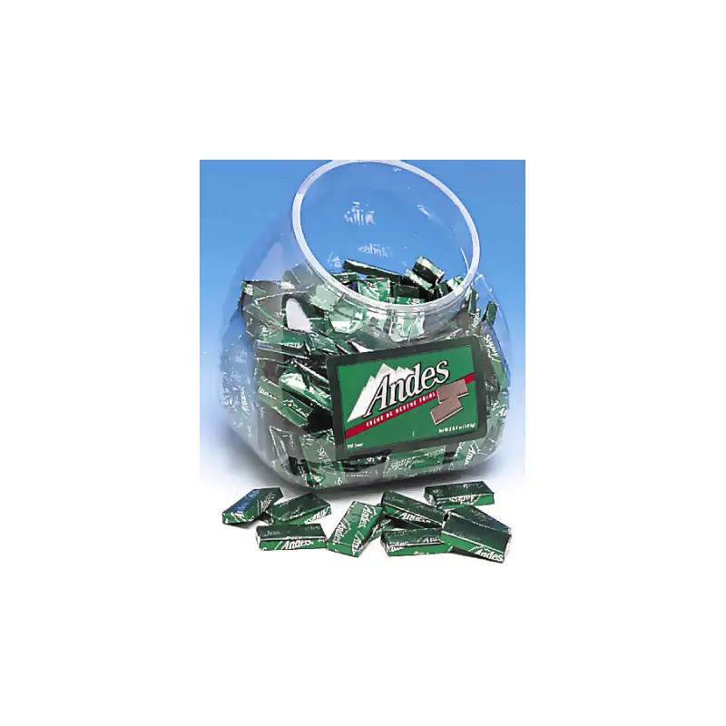 Andes Creme De Menthe Chocolates - 240ct Tub