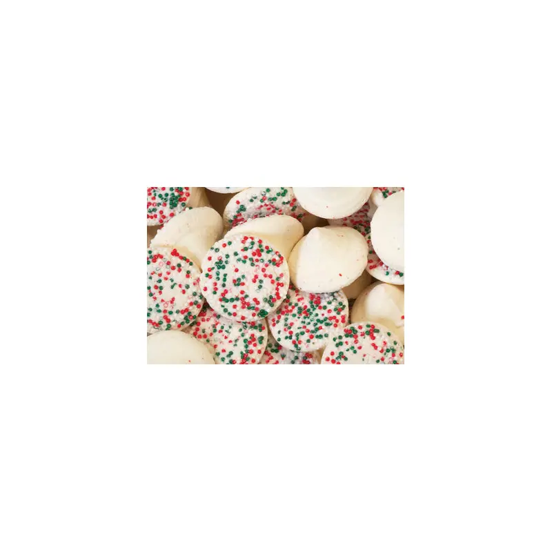 White Christmas Mint Nonpariels - 5lb