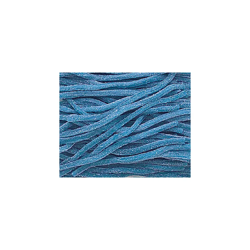 Blue Raspberry Sour Straws - 15lb