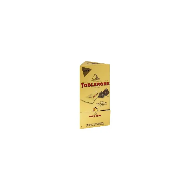 Toblerone Mini Chocolate Bars - 100ct
