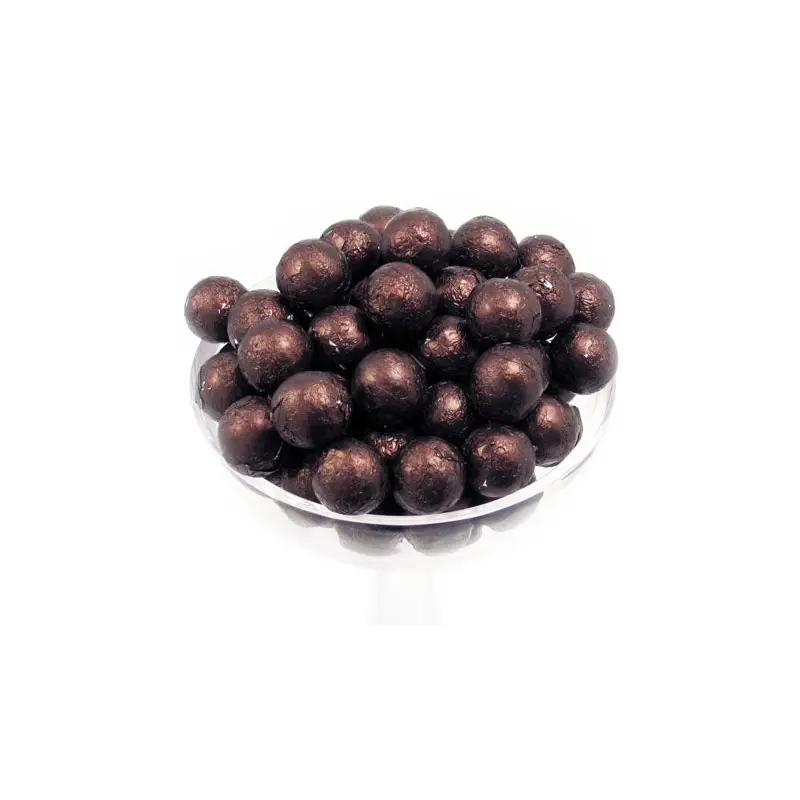 Brown Foil Chocolate Balls - 10lb