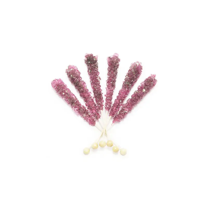 Violet Rock Candy Sticks - 120ct