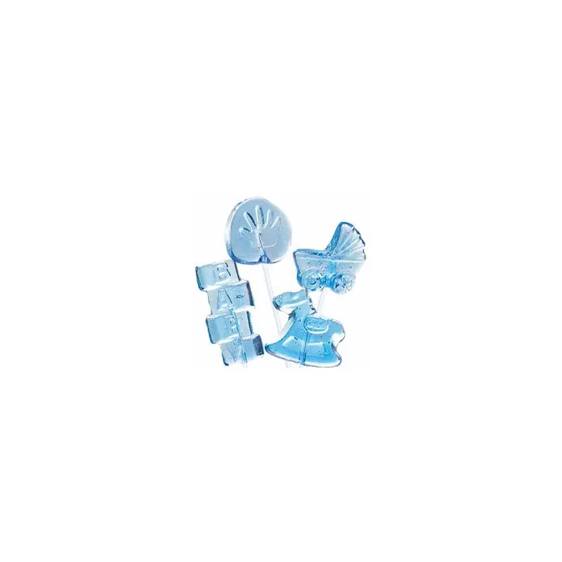Baby Boy Blue Lollipops - 120ct