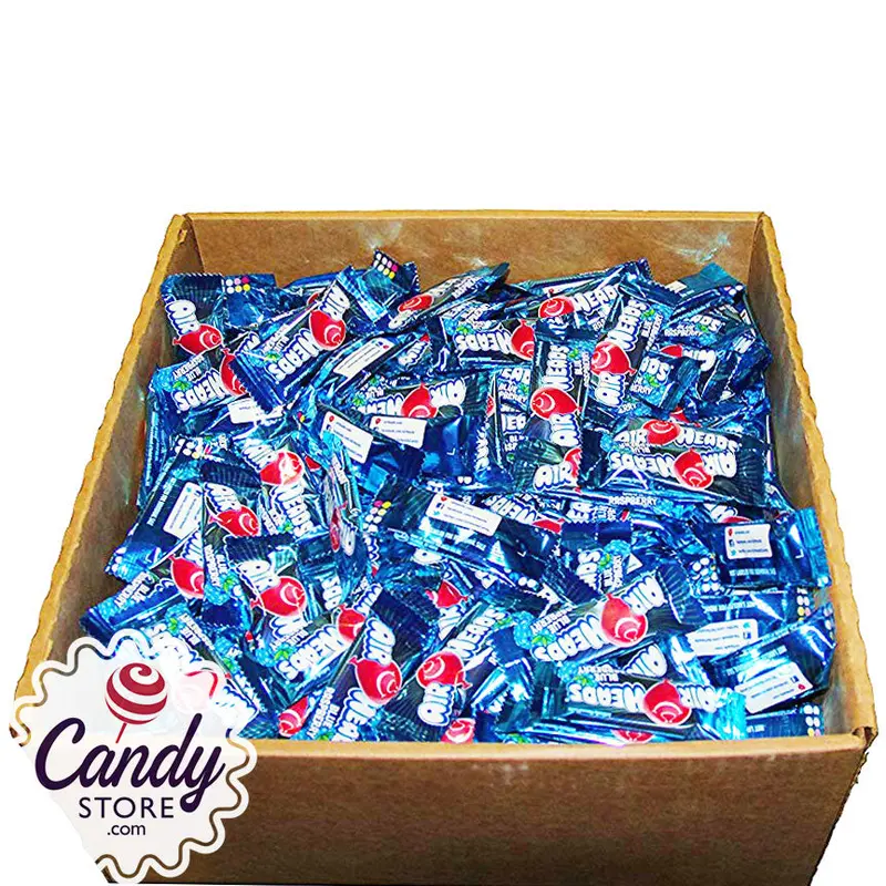 Airheads Mini Candy Bars Blue Raspberry - 5lb