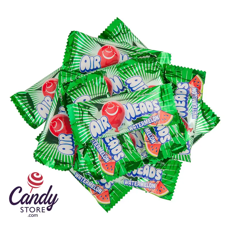 Airheads Mini Candy Bars Watermelon - 8lb