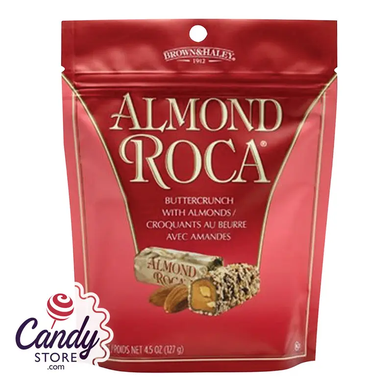 Almond Roca Brown & Haley - 8ct Pouches