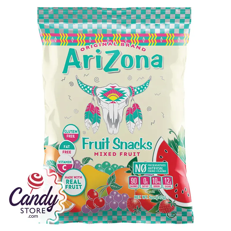 Arizona Tea Mixed Fruit Snacks - 12ct Bags