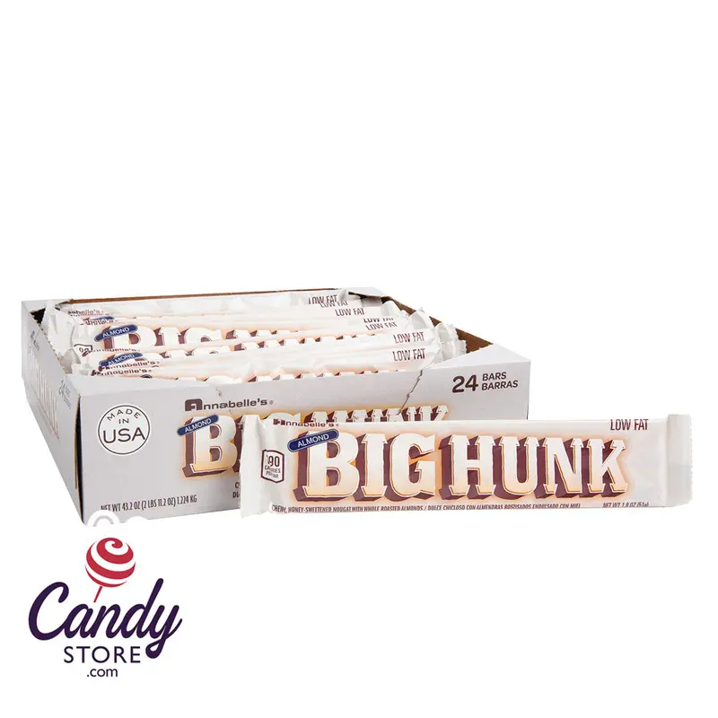 Big Hunk Almond Bars Annabelle - 24ct