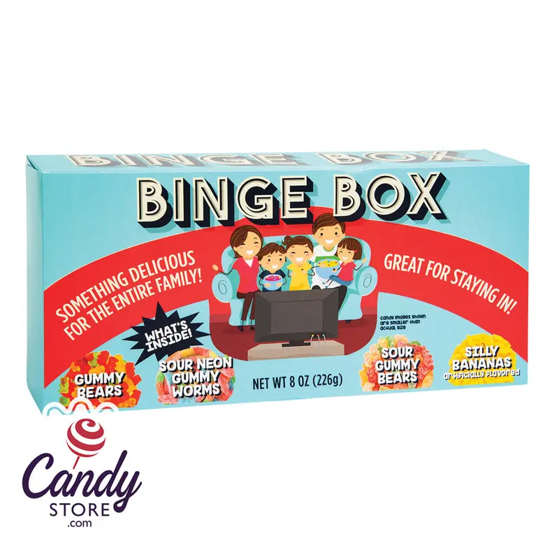Binge Box of Assorted Candy Box - 24ct