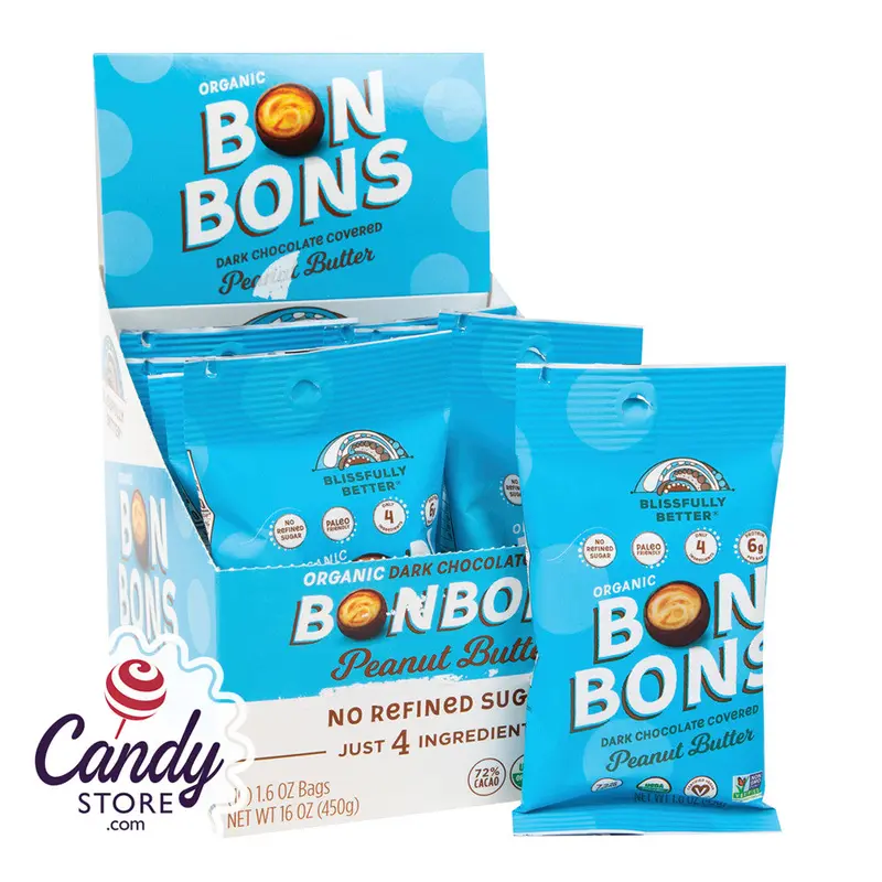 Blissfully Better BonBons Peanut Butter Organic - 10ct