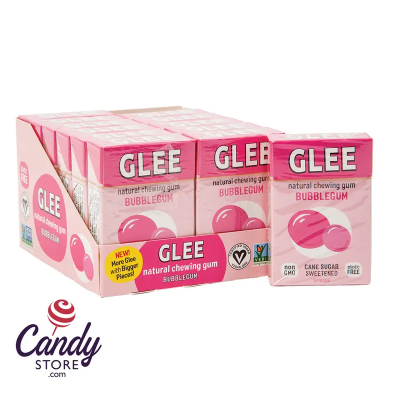 Bubblegum Glee Gum - 12ct Boxes