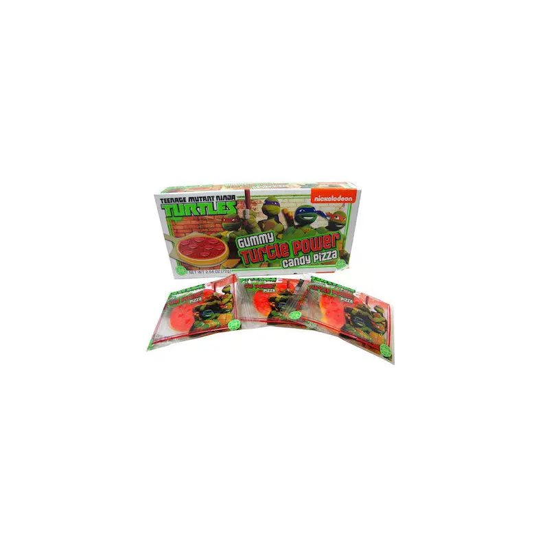 Teenage Mutant Ninja Turtles Candy Pizza Theater Box - 12ct
