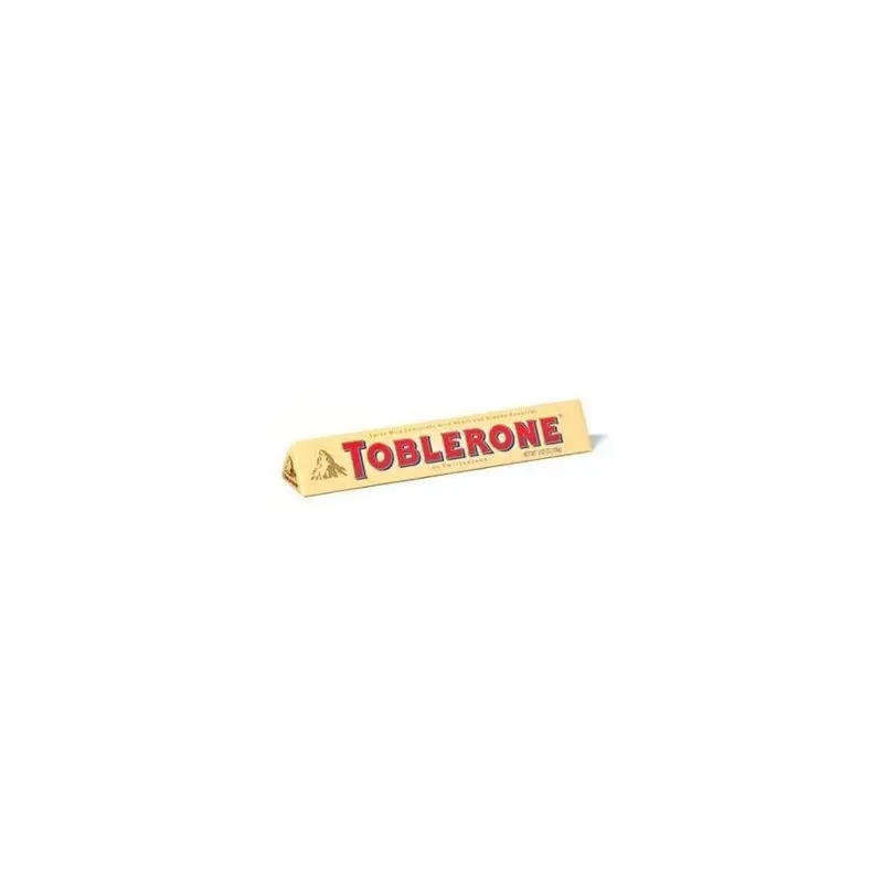 Toblerone Milk Chocolate Bars 1.23oz - 12ct