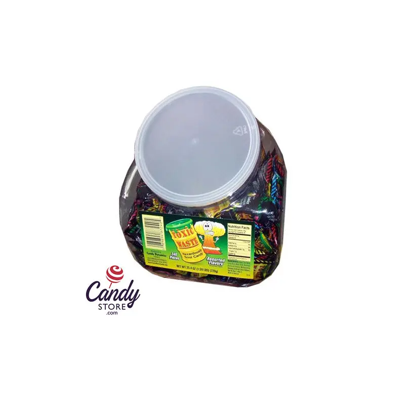 Toxic Waste Candy Fish Bowl - 240ct