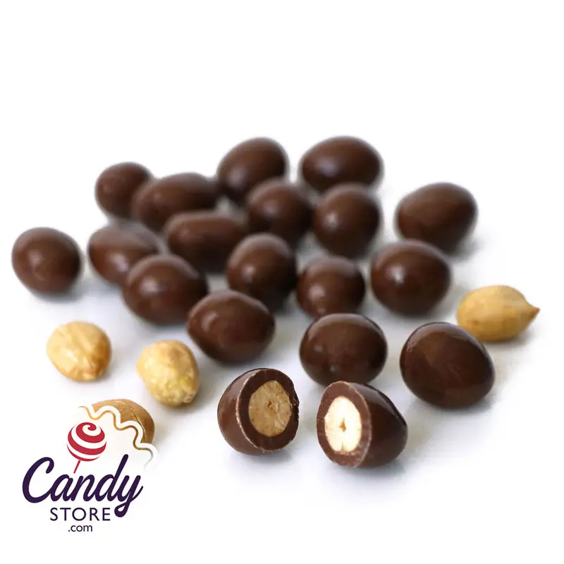 Belgian Milk Chocolate Peanuts - 10lb Bulk