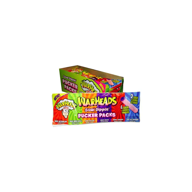 Warheads Sour Pucker Packs - 18ct