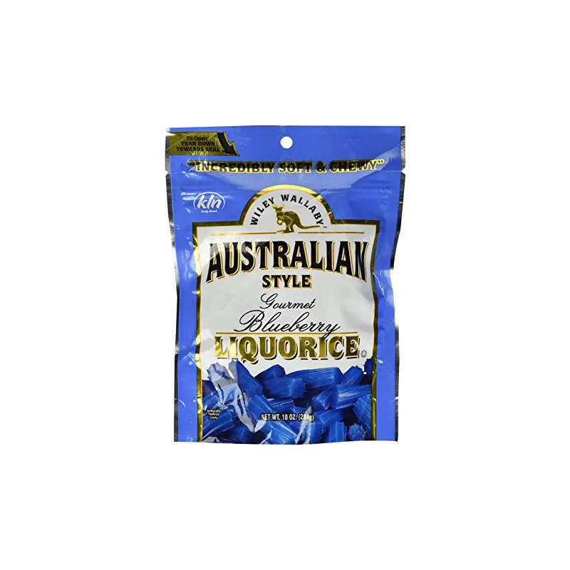 Wiley Wallaby Blueberry Liquorice - 10ct