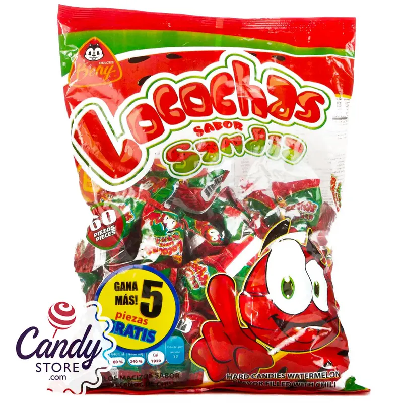 Beny Locochas Sandia Chile y Sal - 60ct