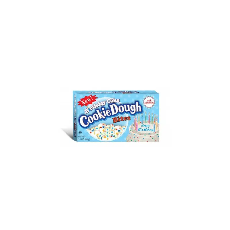 Birthday Cake Cookie Dough Bites - 12ct Theater Boxes