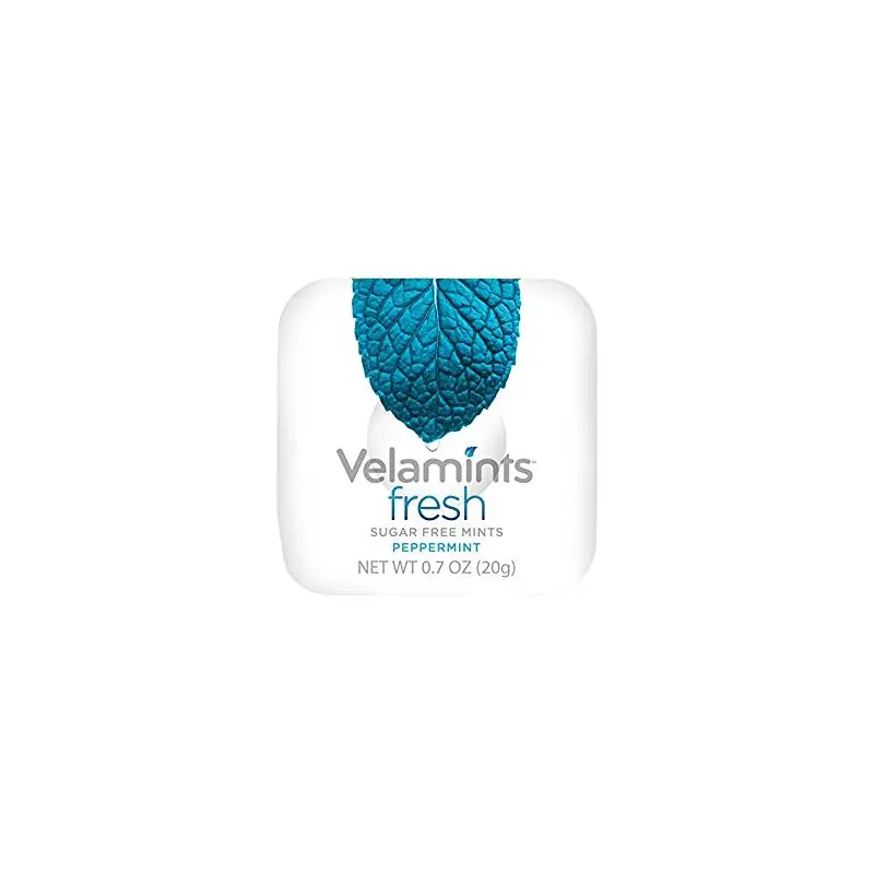 Velamints Fresh Peppermint Tins - 6ct