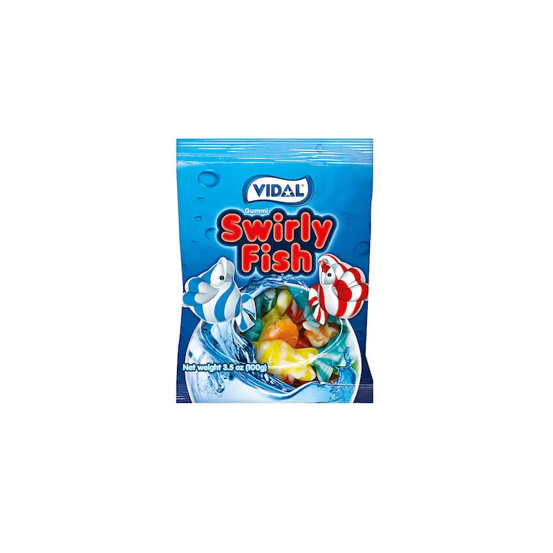 Swirly Fish Gummi Bags - 14ct