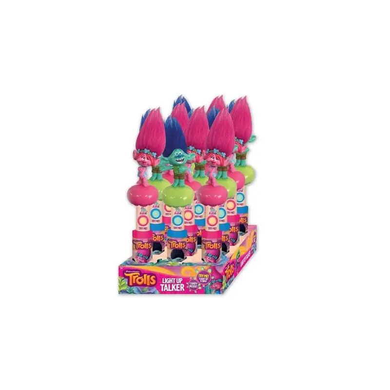 Trolls Light up Talker with Candy - 12ct