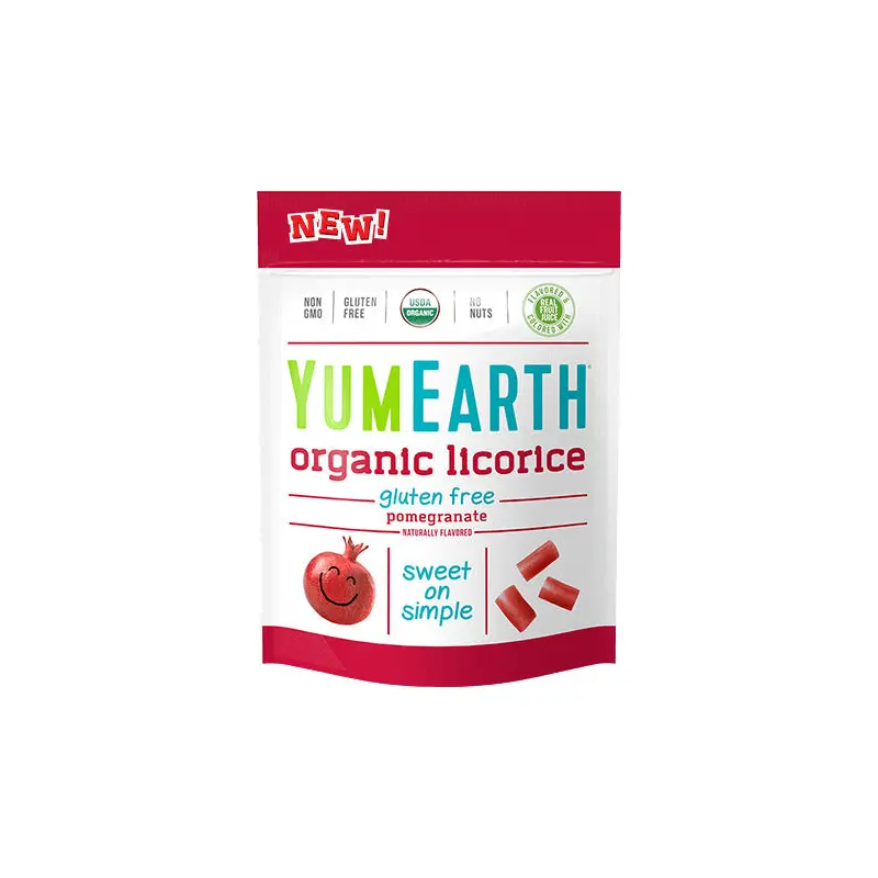 Yum Earth Organic Pomegranate Licorice - 12ct